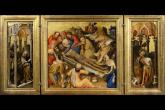 Triptych with the Embalming of the Body of Christ and St Anthony Panel